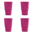 thumbnail image 1 of 4PCS Reusable Neoprene Cup Sleeve, Insulated Fabric Drink Cover for 20oz Tumblers, 6.5" Tall(Hot Pink), 1 of 4