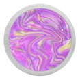 thumbnail image 1 of 4PCS Round Abstract Texture Cabinet Fluorescence Knob Glowing in the Dark Furniture Drawer Pulls Handle with Screws, 1 of 5