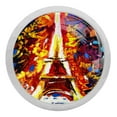 thumbnail image 1 of 4PCS Round Eiffel Tower Cabinet Fluorescence Knob Glowing in the Dark Furniture Drawer Pulls Handle with Screws, 1 of 5