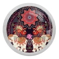 thumbnail image 1 of 4PCS Round Elephant Cabinet Fluorescence Knob Glowing in the Dark Furniture Drawer Pulls Handle with Screws, 1 of 5