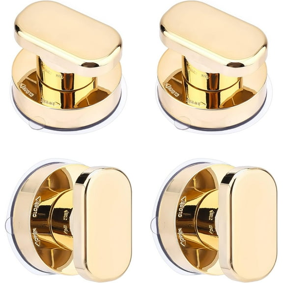 4PCS Self-Stick Instant Kitchen Cabinet Handle Pulls Auxiliary Sliding Door Window Wardrobe Handle Sticker Convenient Opening Stick-on Handles Sticker Cupboard Knobs 72x74x62mm diy