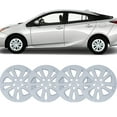 thumbnail image 1 of 4PCS/Set 15" Wheel Rim Cover Hubcaps Compatible with 2016-2022 Toyota Prius/Prime & 2020-2024 Corolla Hybrid Replacement Snap on Hub Cap,White Lacquer, 1 of 8