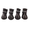thumbnail image 1 of 4PCS/Set Dog Puppy Shoes PU Waterproof Pet Rain Boots Anti-Slip Skidproof Elastic Protective Pet Shoes, 1 of 10