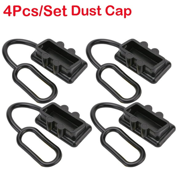 4PCS/Set Dust Cap Plug Cover Connectors 50Amp Battery Connector Kit