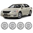 thumbnail image 1 of 4PCS Set Hubcap Wheel Cover Replacement,16" Wheel Rim Cover For 2013-2018 Nissan Altima Sedan,Compatible With Steel Wheels,Snap On Hub Caps Replacement,ABS+PC Material,Chrome, 1 of 7
