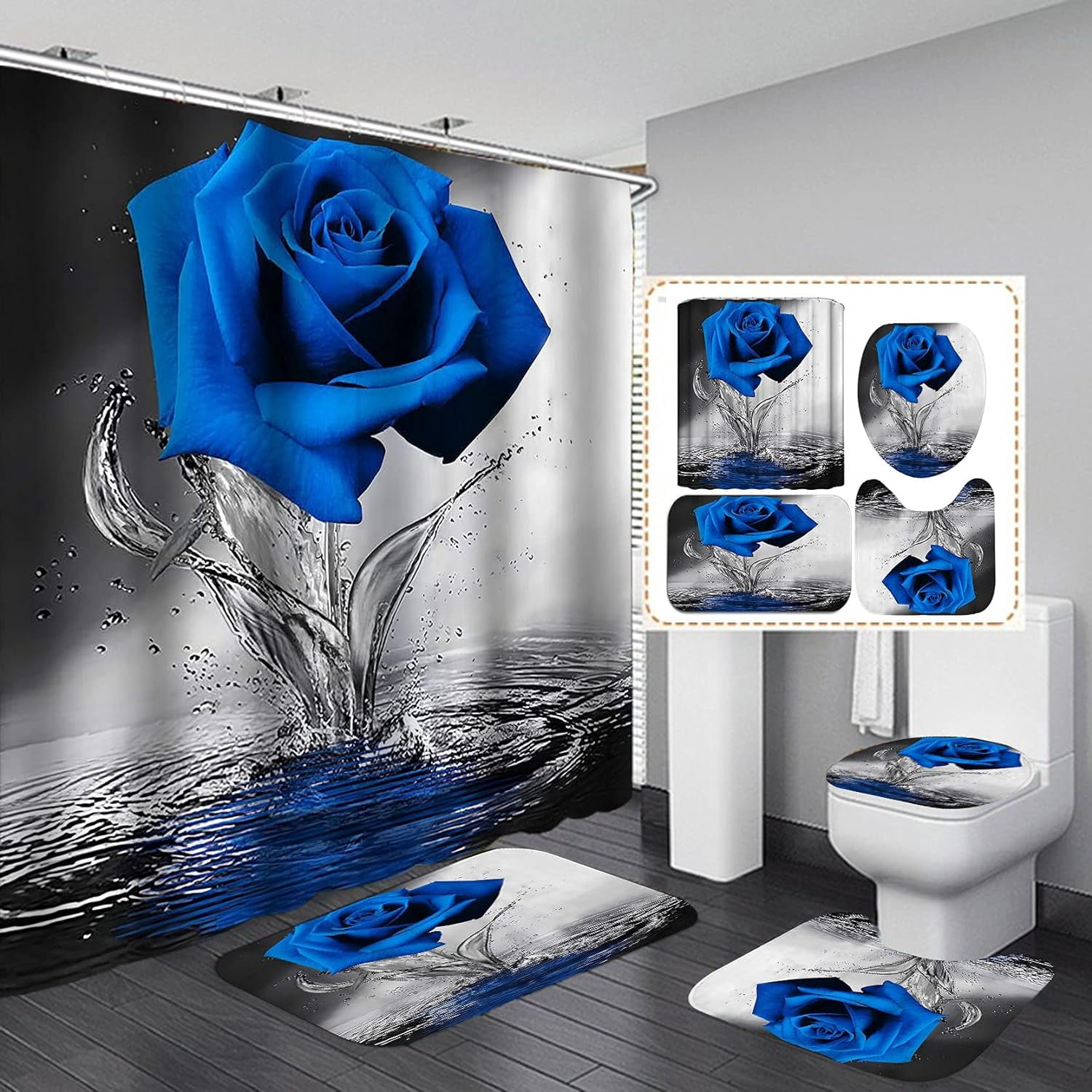 0401~HOME LINEN cotton FLORASHADOW shower towel main image 0