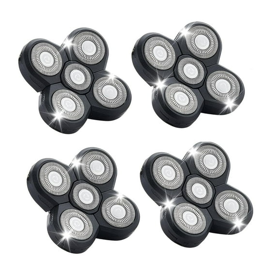 4 pack Shaver Replacement Blades Compatible with Freedom Bald Men Head Shaver