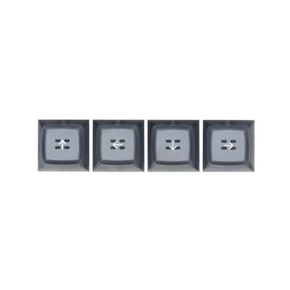 1 Set ABS Backlight Keycaps EMA Height for Mechanical Keyboards Keycap Personality for Directions Keys