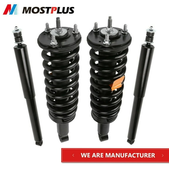 4PCS Shock Absorbers Struts Assembly For 2000-06 Toyota Tundra Front+Rear