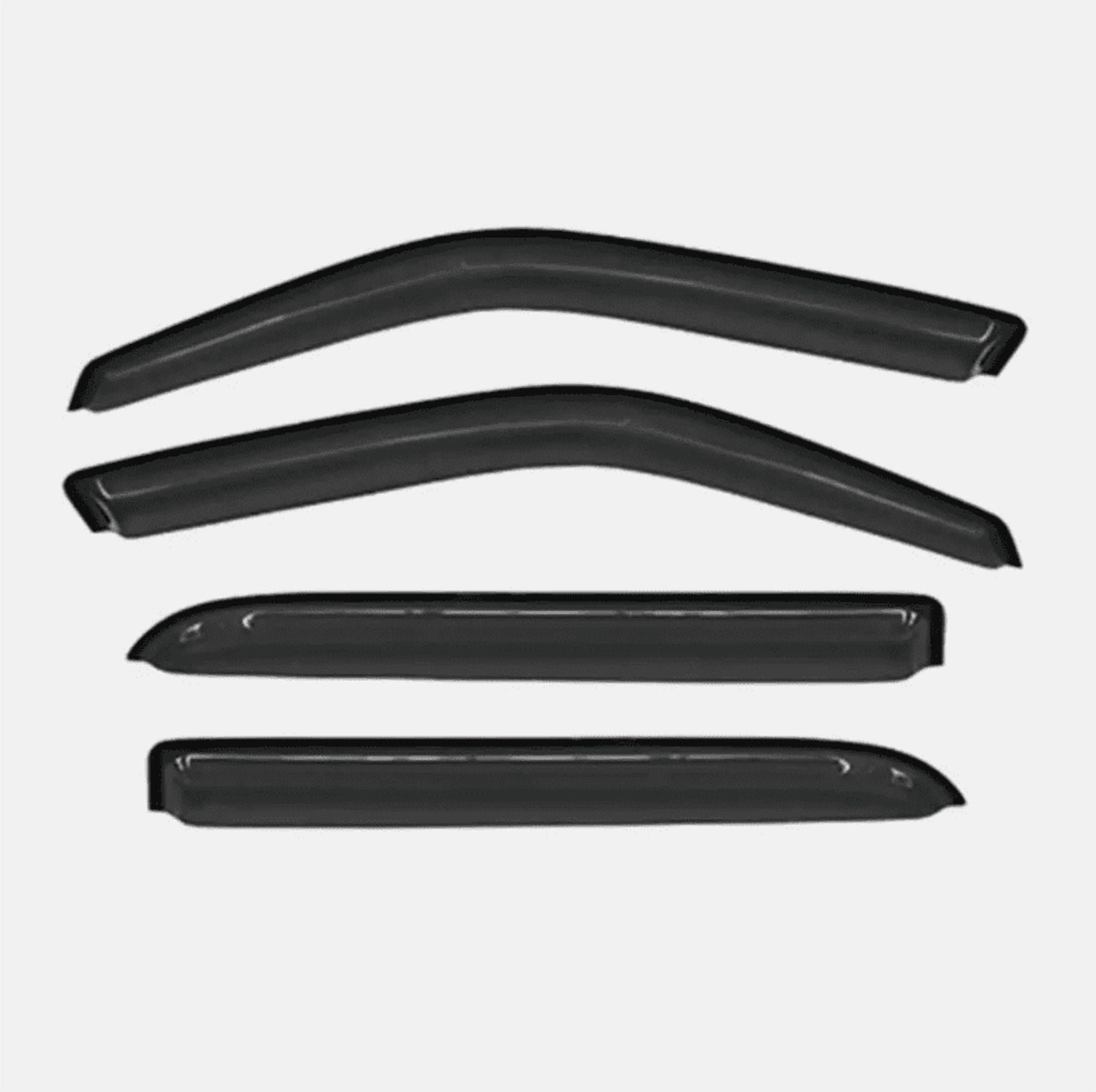 4PCS Side Window Deflector Visor Set, Outside Mount Car Window ...
