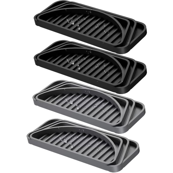 4PCS Silicone Coasters For Coffee Machines And Water Dispensers, Easy Cut