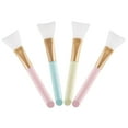 thumbnail image 1 of 4PCS Silicone Face Mask Brush,Mask Beauty Tool Soft Silicone Facial Mud Mask Applicator Brush Hairless Body Lotion And Body Butter Applicator Tools, 1 of 5