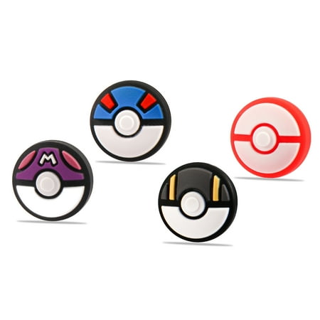 4PCS Silicone Joycon Thumb Grip Caps, Joystick Cover Compatible with Nintendo Switch / OLED / Switch Lite