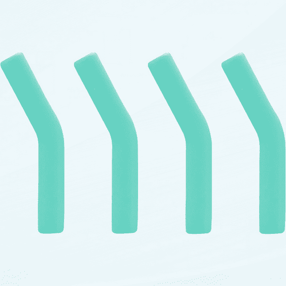 -4PCS Silicone Straw Tips- Food Grade Rubber Metal Straws Tips Covers Only Fit for 1/3 Inch Wide(8MM Outdiameter) Stainless Steel Straw-Teal