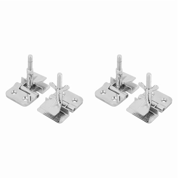 4PCS Silk Screen Printing Metal Butterfly Frame Hinge Clamp DIY Hobby Tool