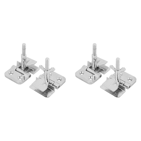 4PCS Silk Screen Printing Metal Butterfly Frame Hinge Clamp DIY Hobby Tool