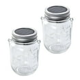 4PCS Solar Mason Jar Lamp Solar Mason Jar Hanging Lights Mason Jar