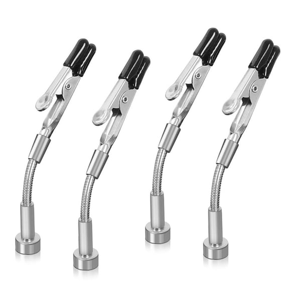 4PCS Soldering Helping Hands Magnetic Universal Flexible Arm Welding Assistant PCB Clamp Third Hand Welding Repair Tool