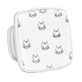 thumbnail image 1 of 4PCS Square Cabinet Fluorescence Knob Glowing in the Dark Furniture Drawer Pulls Handle with Screws Cat, 1 of 5