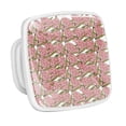 thumbnail image 1 of 4PCS Square Cabinet Fluorescence Knob Glowing in the Dark Furniture Drawer Pulls Handle with Screws Flower, 1 of 5