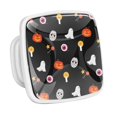 thumbnail image 1 of 4PCS Square Cabinet Fluorescence Knob Glowing in the Dark Furniture Drawer Pulls Handle with Screws Halloween, 1 of 5