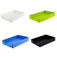 4PCS Stackable Letter Tray Paper Organizer, A4 Size Desk Organizer Tray