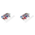 thumbnail image 1 of 4PCS Stained Acrylic Window Hangings, on Wire, Stained Acrylic Window Hangings Panel,, 1 of 8