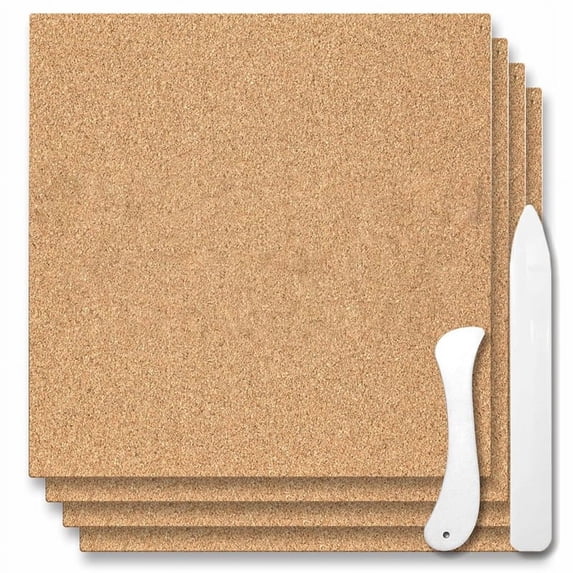 4PCS Stained Glass Supplies 12in X 12in, 1/2in Thick Heat Stained Glass Work ,Supplies to Protect Table