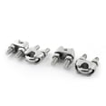 thumbnail image 1 of 4PCS Stainless Steel 3/8" 10mm Wire Ropes Clip Cable Clamp Silver Tone, 1 of 1