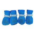 thumbnail image 1 of 4PCS Summer Dog Shoes for Hot Pavement, Breathable Mesh Dog Boots with Reflective Adjustable Non Slip Paw Protectors for Small Dogs, 1 of 6