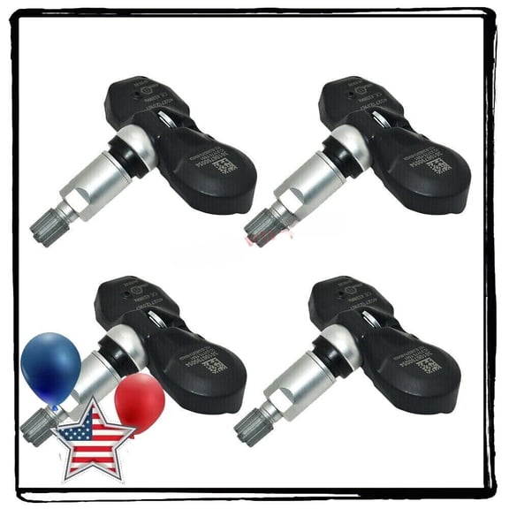 4PCS TPMS Tire Pressure Monitoring Sensors for BMW X6 328i 535i Mini Cooper