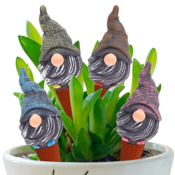 4PCS Terracotta Watering Spike Plant Watering Device Vacation Self Watering Planter Device Continuous Humidity with Slow Release Irrigation System for Indoor Outdoor Plant