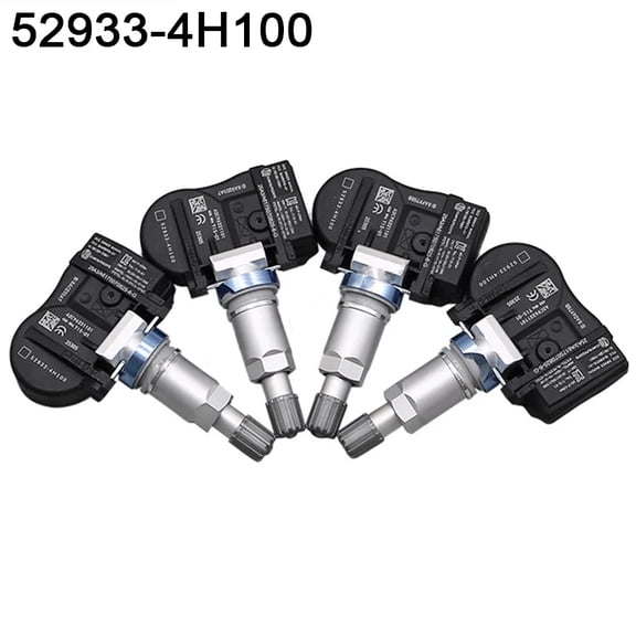 4pcs  52933-4H100 Tire Pressure Monitor Sensor For 2014-2021 Hyundai H-1 Cargo [TQ] H100 Van [HR] 2014-2023 Kia K2700 [PU] 529334H100 TPMS 433MHz