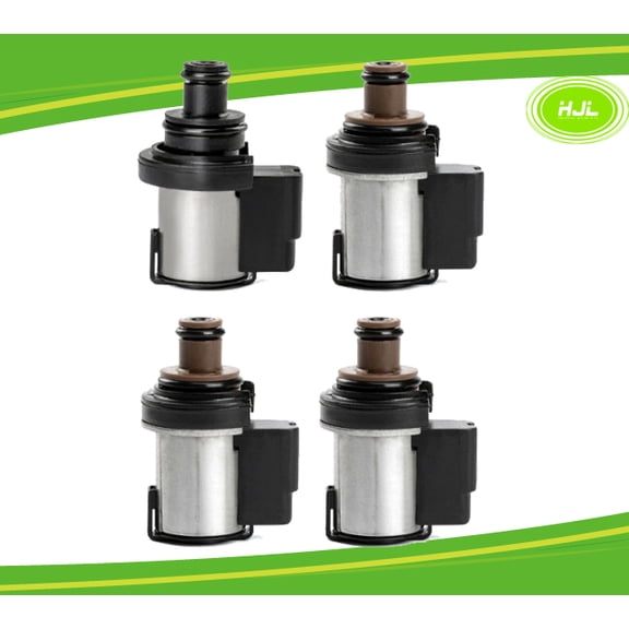 4PCS Torque Converter AWD Control & Lock-Up Solenoid For Subaru CVT TR580 TR690