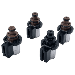 4PCS Torque Converter Pressure Control & Lock-Up Solenoid Kit for Subaru TR580 TR690 AWD Transmission Replacement-31825AA050