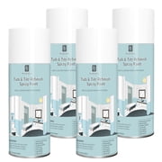 4PCS Tub and Tile Spray Paint - Bathtub Refinishing Paint with Porcelain-Like Finish, Water-Based Low Odor Tub Paint for Bathtubs, Countertops, Tiles & Ceramics,Black-16oz