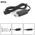 thumbnail image 1 of 4PCS USB Charger Cable For BaoFeng UV5RE UV-5R, 1 of 10
