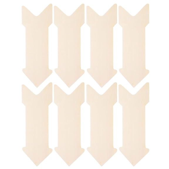 4PCS Unfinished Arrows for DIYs Home Decor and Party Signage
