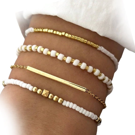 4PCS Unique Charm Bead Handmade Fashion Accessory Bead Texture for Enhancing Your Look on Any Occasion
