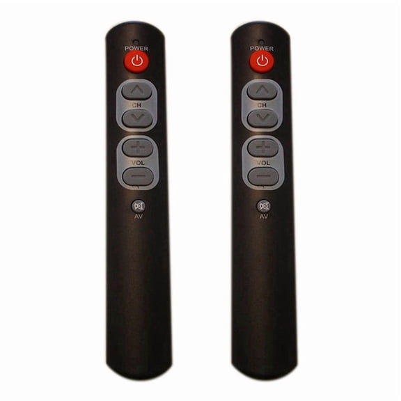 4PCS Universal 6-Button Smart Remote Control IR Copy Learning Function Remote Control for TV, STB, DVD, DVB, VCR A