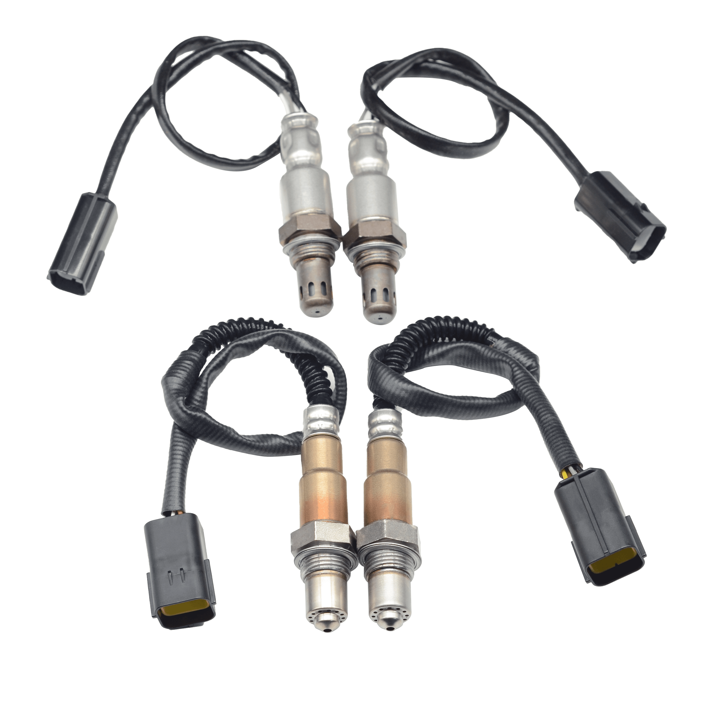4PCS Ups+Downstream O2 Oxygen Sensor For 2011 2012 2013 Infiniti QX56 M56 5.6L
