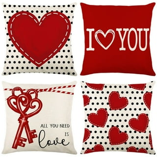 Walmart valentine cheap pillows