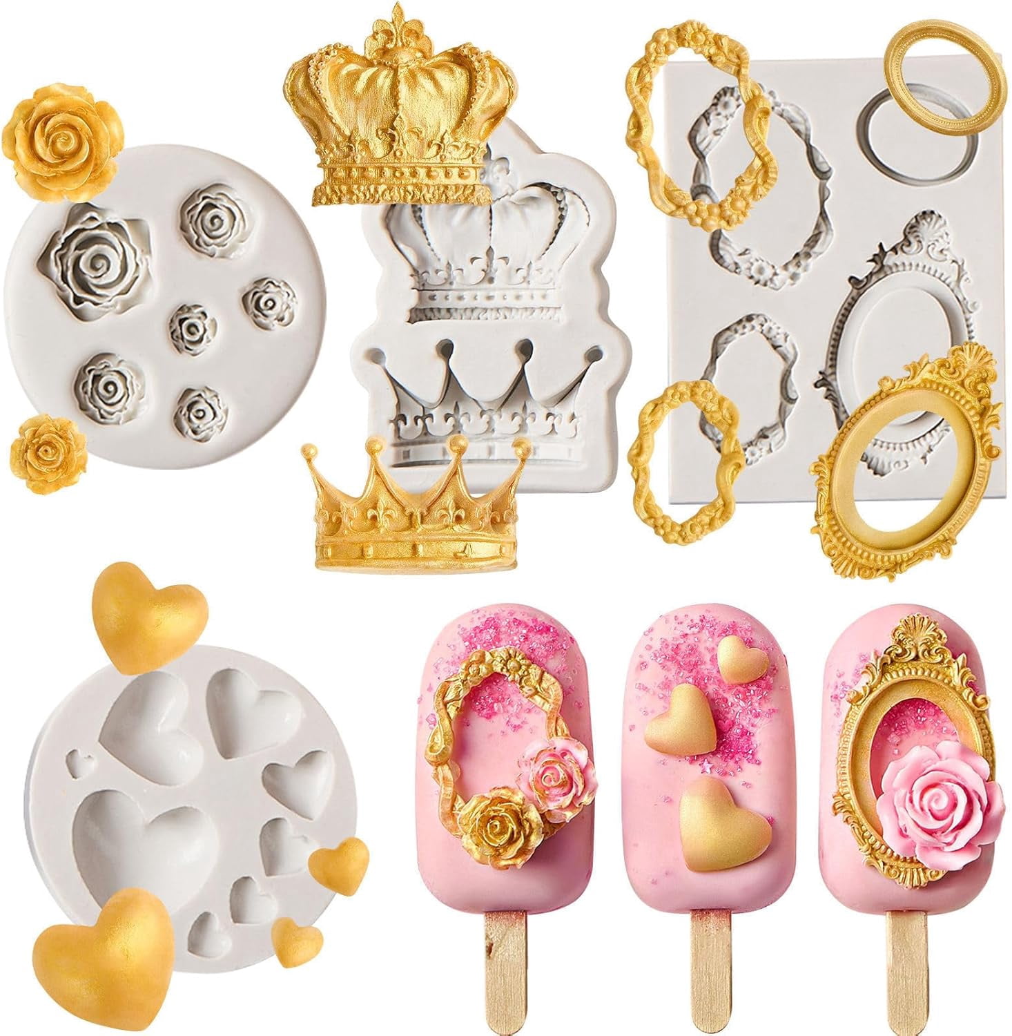 Baroque Fondant Mold display picture 1