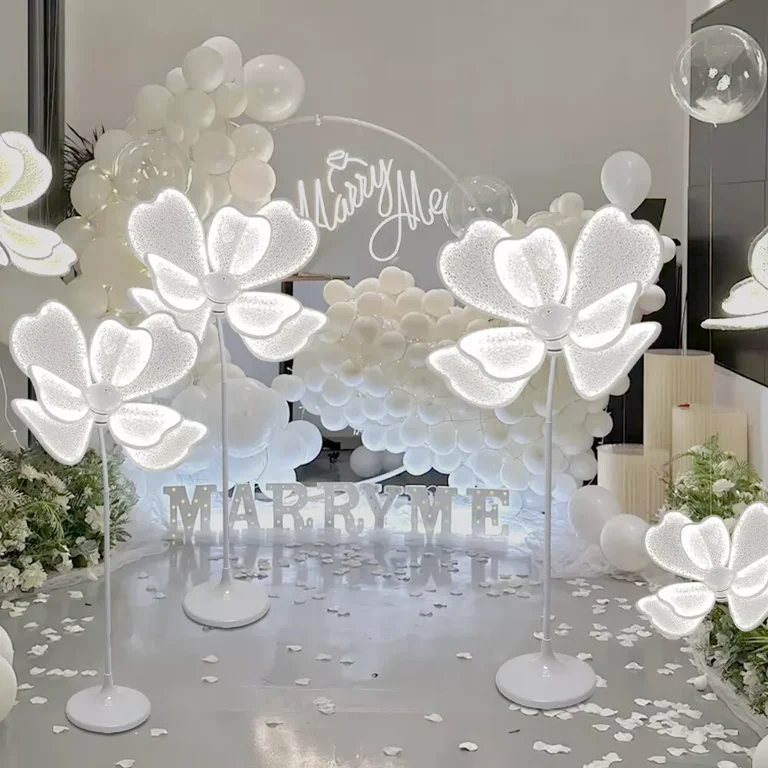 White flower lamp online