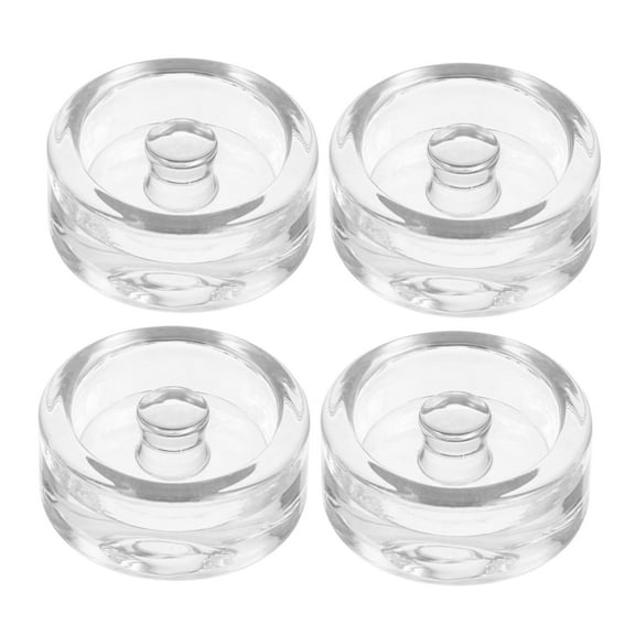 4PCS Wide-Mouth Fermentation Glass Weight, Glass Weight Lids for Mason Jar Wide Mouth