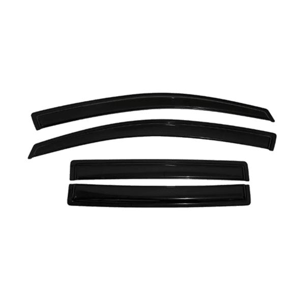 4PCS Window Deflector Visor Set, Outside Mount Guard, Car Wash Safe-4PCS Window Wind Deflector Window Visor