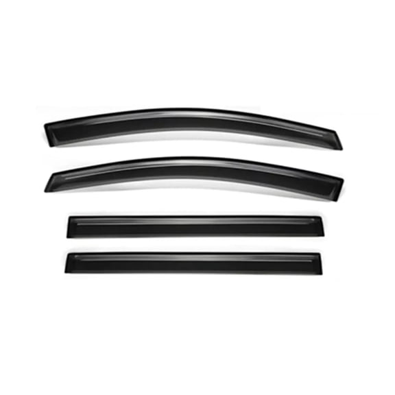 4PCS Window Guards Deflector Window Visor Outside Mount-4PCS Window Rain Guards Deflector Window Visor