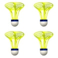 thumbnail image 1 of 4PCS Windproof Badminton Shuttlecocks - Durable Outdoor Training Shuttlecocks for Backyard, Beach & Park Games - Flexible & Sturdy Sports Shuttlecocks for Indoor/Outdoor Practice, 1 of 5