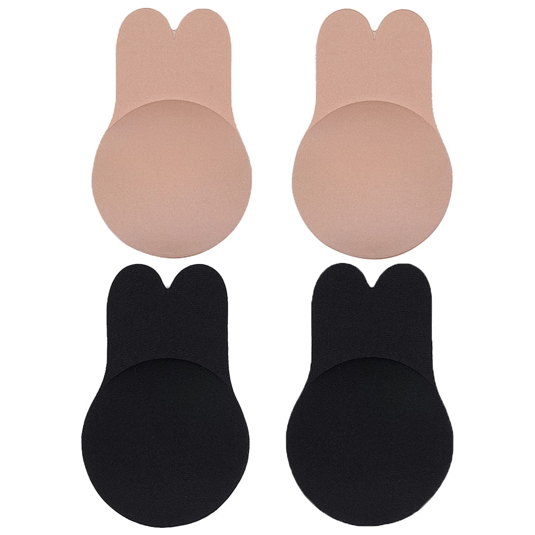 4PCS Women Breast Petals Lift Nipple Covers Adhesive Strapless Backless