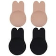 4PCS Women Breast Petals Lift Nipple Covers Adhesive Strapless Backless